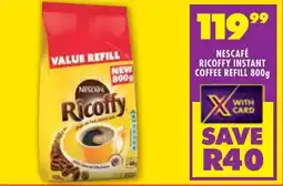 FoodWorld Nescafé ricoffy instant coffee refill offer