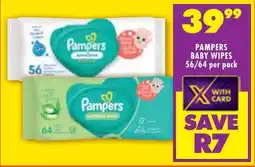 FoodWorld Pampers baby wipes offer