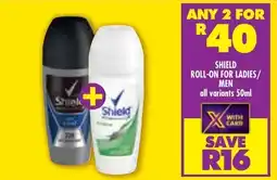FoodWorld Shield roll-on for ladies/ men offer