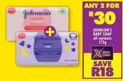 FoodWorld Johnson's baby soap all variants offer
