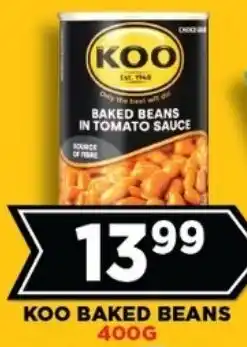 Goal Supermarket Koo baked beans offer