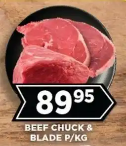 Goal Supermarket Beef chuck & blade offer