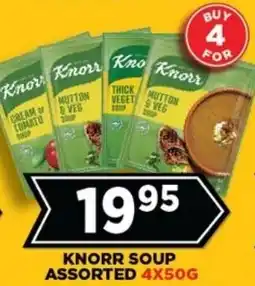 Goal Supermarket Knorr soup assorted offer