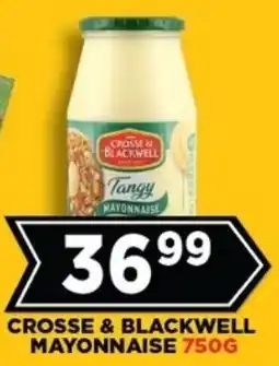Goal Supermarket Crosse & blackwell mayonnaise offer