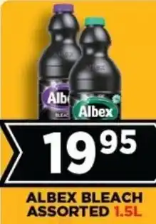 Goal Supermarket Albex bleach assorted offer