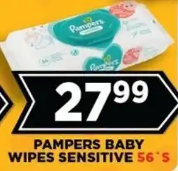 Goal Supermarket Pampers baby wipes sensitive offer