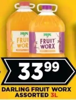 Goal Supermarket Darling fruit worx assorted offer
