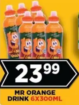 Goal Supermarket Mr orange drink offer