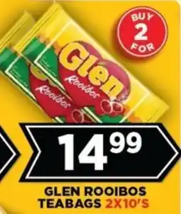 Goal Supermarket Glen rooibos teabags offer