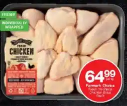 Checkers Farmer's Choice Fresh Chicken Braai Pack offer