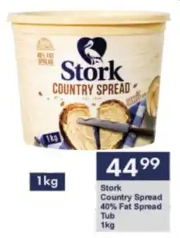 President Hyper Stork Country Spread 40% Fat Spread Tub offer