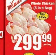 Boxer Mama's chicken offer