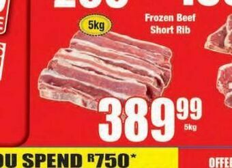 Boxer Beef ribs offer