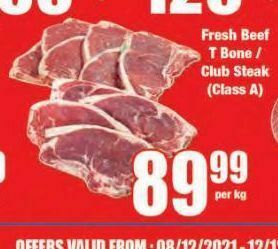 Boxer Beef steaks offer