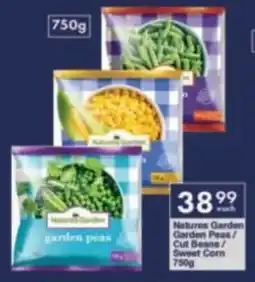 President Hyper Natures Garden Garden Peas/ Cut Beans/ Sweet Corn offer