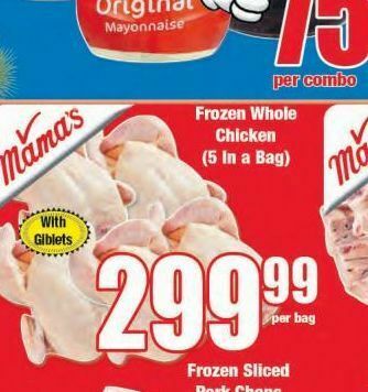 Boxer Mama's chicken offer
