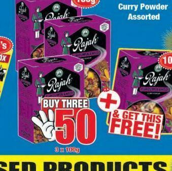 Boxer Rajah curry powder 3 offer