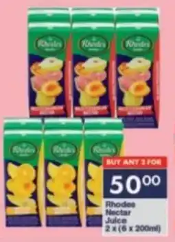 President Hyper Rhodes Nectar Juice offer