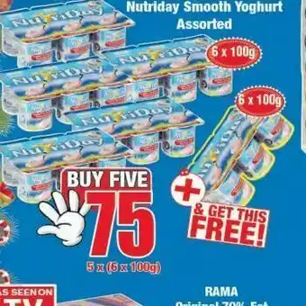 Boxer Nutriday smooth yoghurt 5 offer