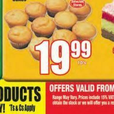 Ford Cakes offer