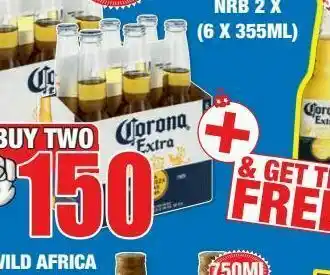 Boxer Liquors Corona imported beer 2 offer