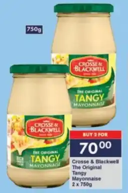 President Hyper Crosse & Blackwell The Original Tangy Mayonnaise offer