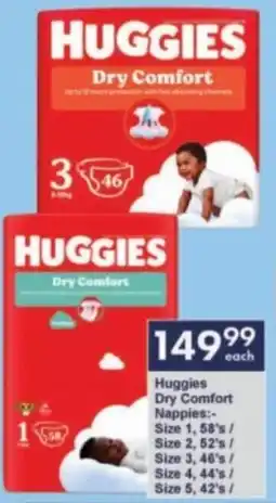 President Hyper Huggies Dry Comfort Nappies offer