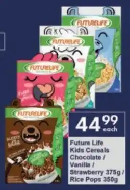 President Hyper Future Life Kids Cereals Chocolate/ Vanilla/ Strawberry/ Rice Pops offer