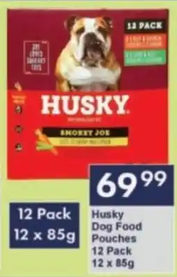 President Hyper Husky Dog Food Pouches offer