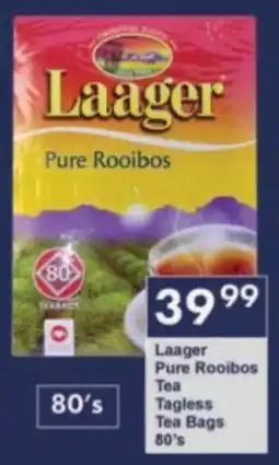 President Hyper Laager Pure Rooibos Tea Tagless Tea Bags offer