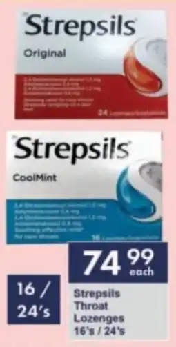 President Hyper Strepsils Throat Lozenges offer