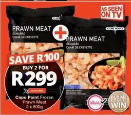 Checkers Cape Point Frozen Prawn Meat offer