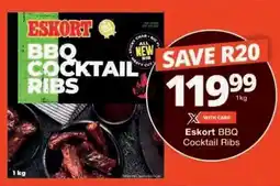 Checkers Eskort BBQ Cocktail Ribs offer