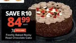 Checkers Freshly Baked Rocky Road Chocolate Cake offer