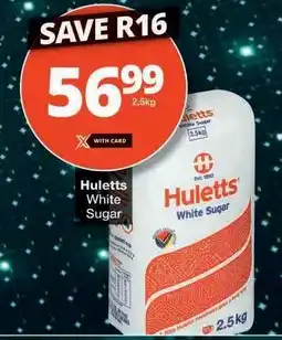 Checkers Huletts White Sugar offer