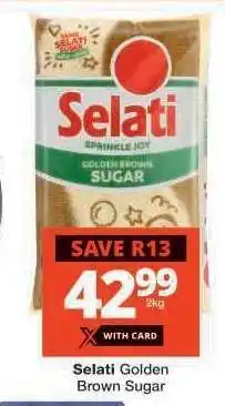 Checkers Selati Golden Brown Sugar offer