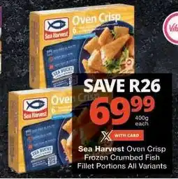 Checkers Sea Harvest Oven Crisp offer