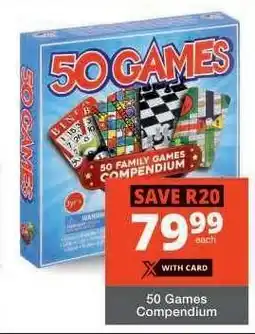 Checkers 50 Games Compendium offer