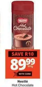 Checkers Nestlé Hot Chocolate offer