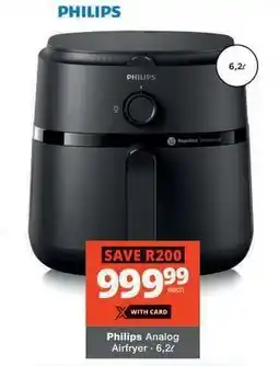 Checkers Philips Analog Airfryer offer