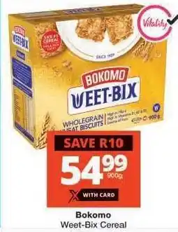 Checkers Bokomo Weet-Bix Cereal offer