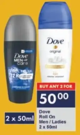 President Hyper Dove Roll On Men/ Ladies offer