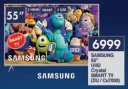 President Hyper SAMSUNG 55" UHD Crystal Smart TV offer