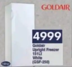 President Hyper Goldair Upright Freezer White offer