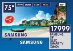 President Hyper SAMSUNG 75" QLED Smart TV offer