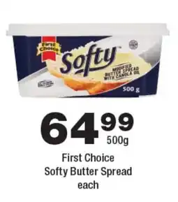 OK Foods First Choice Softy Butter Spread offer