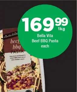 OK Foods Bella Vita Beef BBQ Pasta offer