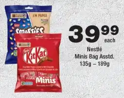OK Foods Nestlé Minis Bag Asstd. offer