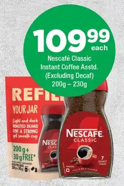 OK Foods Nescafé Classic Instant Coffee Asstd. offer