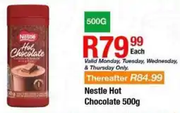 Take 'n Pay Nestle Hot Chocolate offer